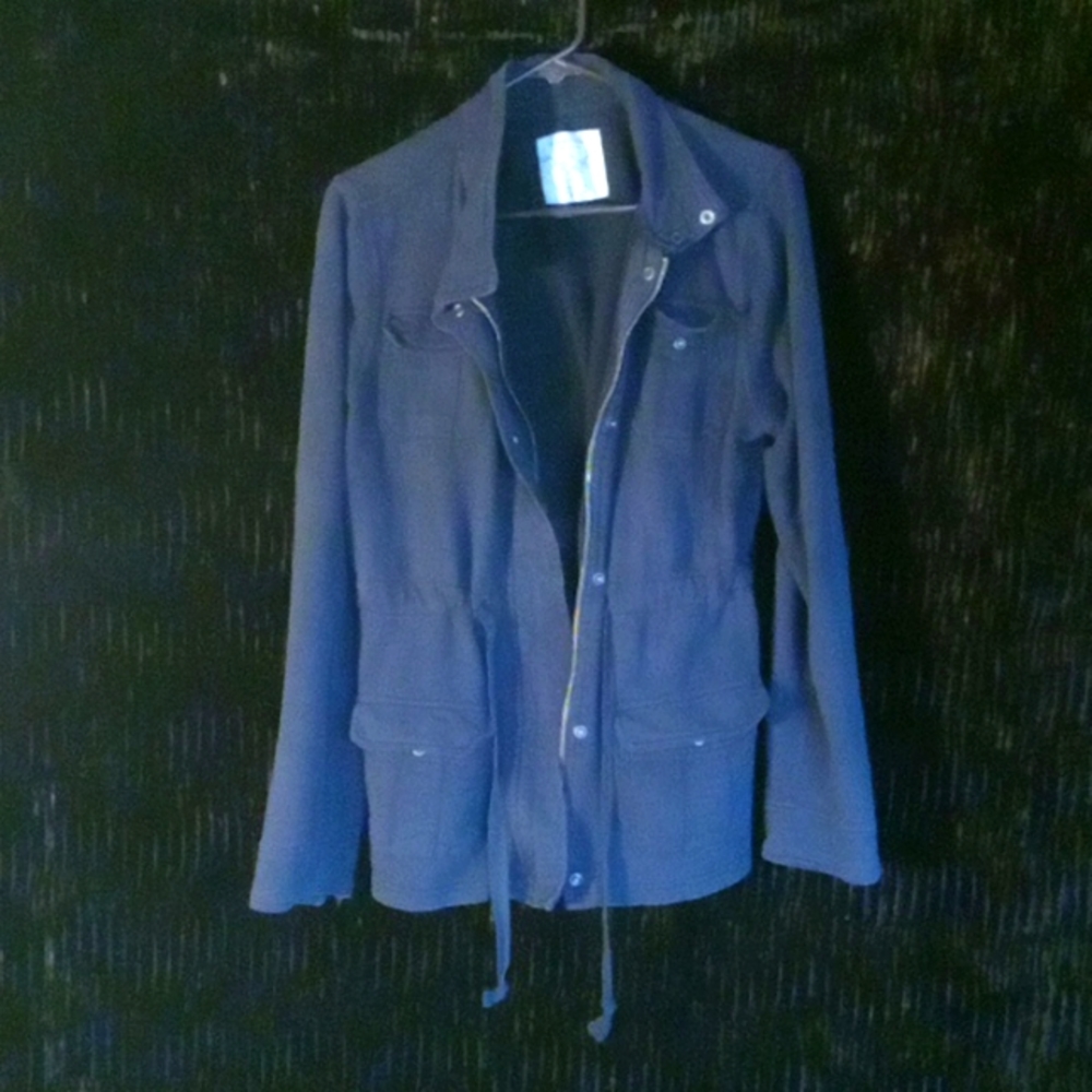 Sonoma Life + Style Black zipper jacket Unisexy